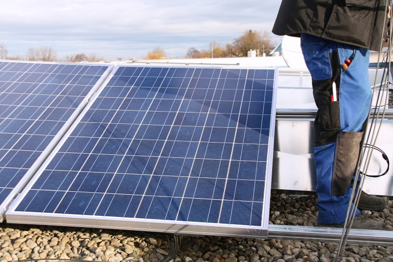 Bild Photovoltaik Flachdach 2